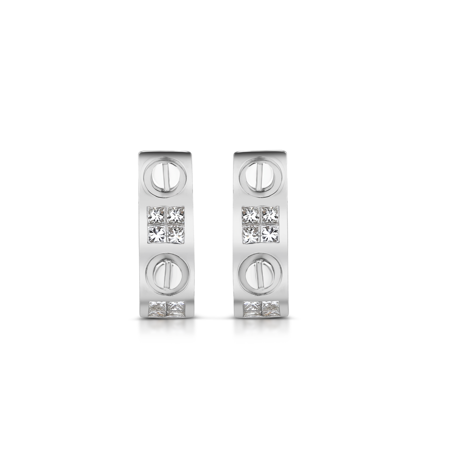 0.4ct Luminous Arc Diamond Earrings