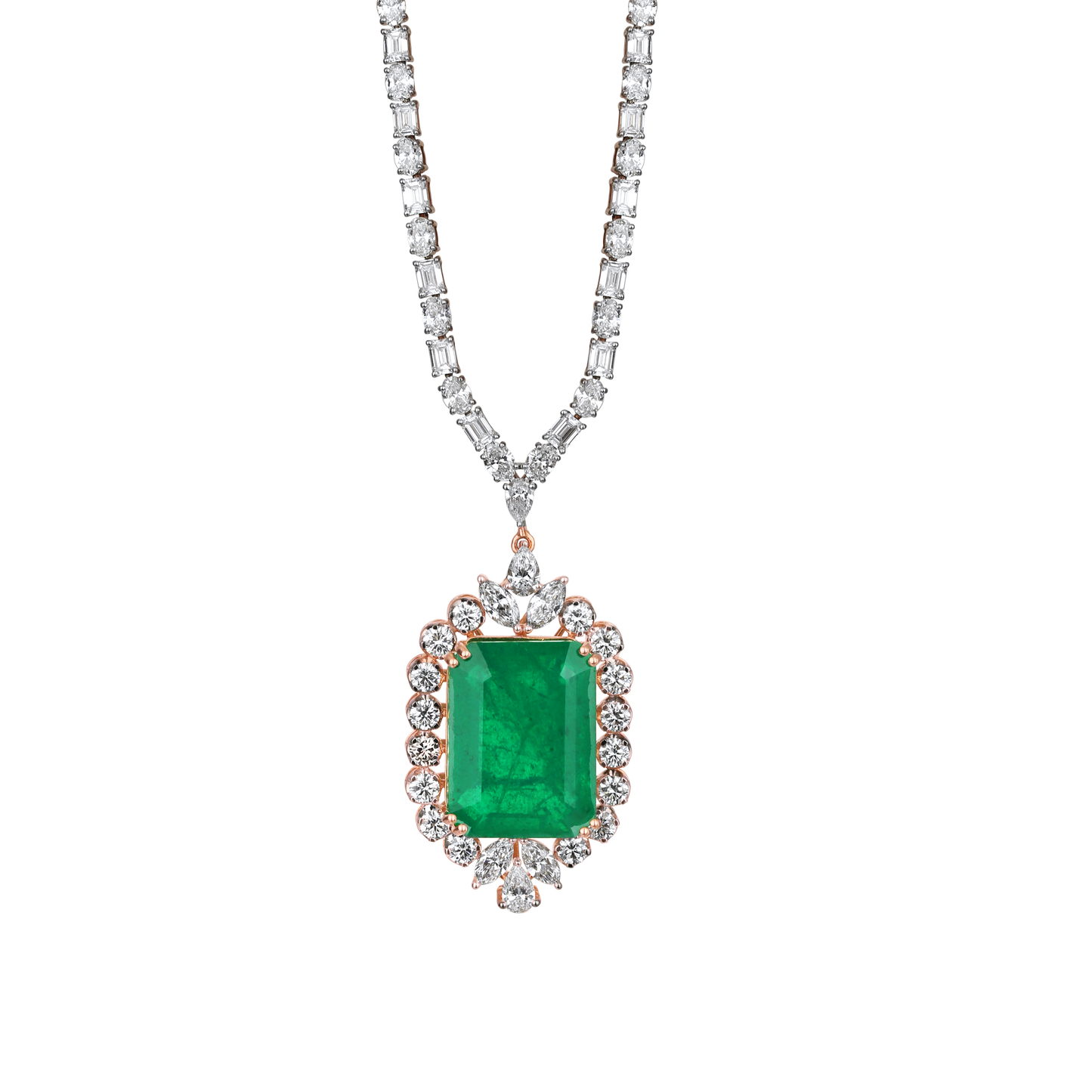 Regal Green Radiance Necklace