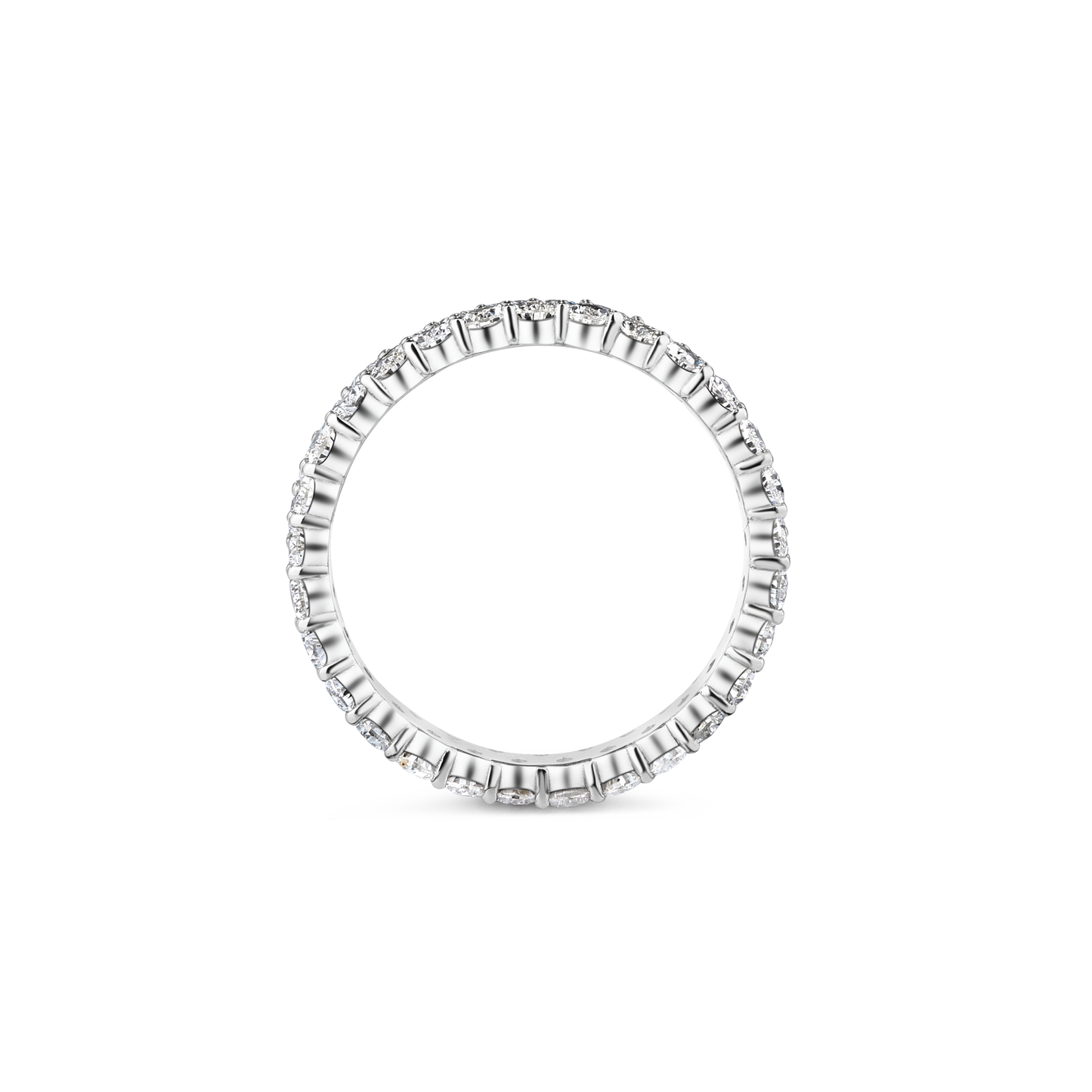 Twilight Pear Diamond Stack Ring
