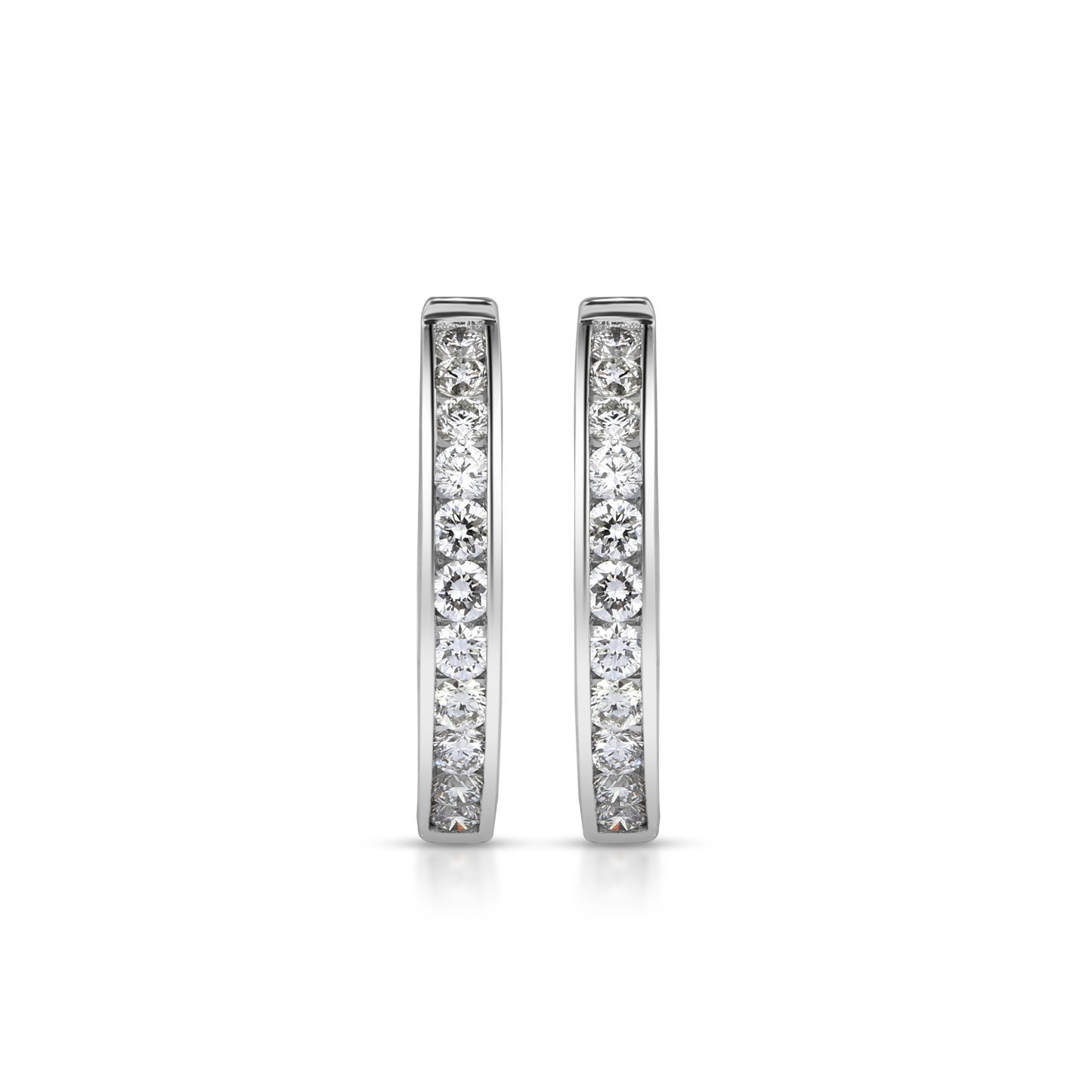 Eternal Spark Diamond Hoops