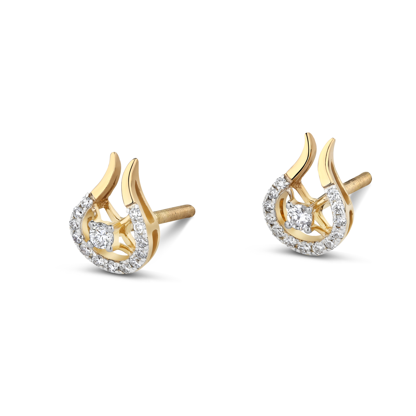 0.2ct Eternal Flame Diamond Studs