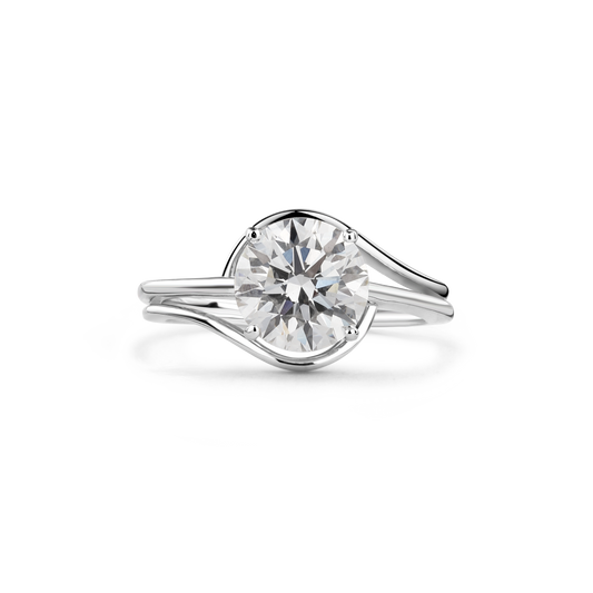 2.3ct Luminous Love Lab Diamond Ring