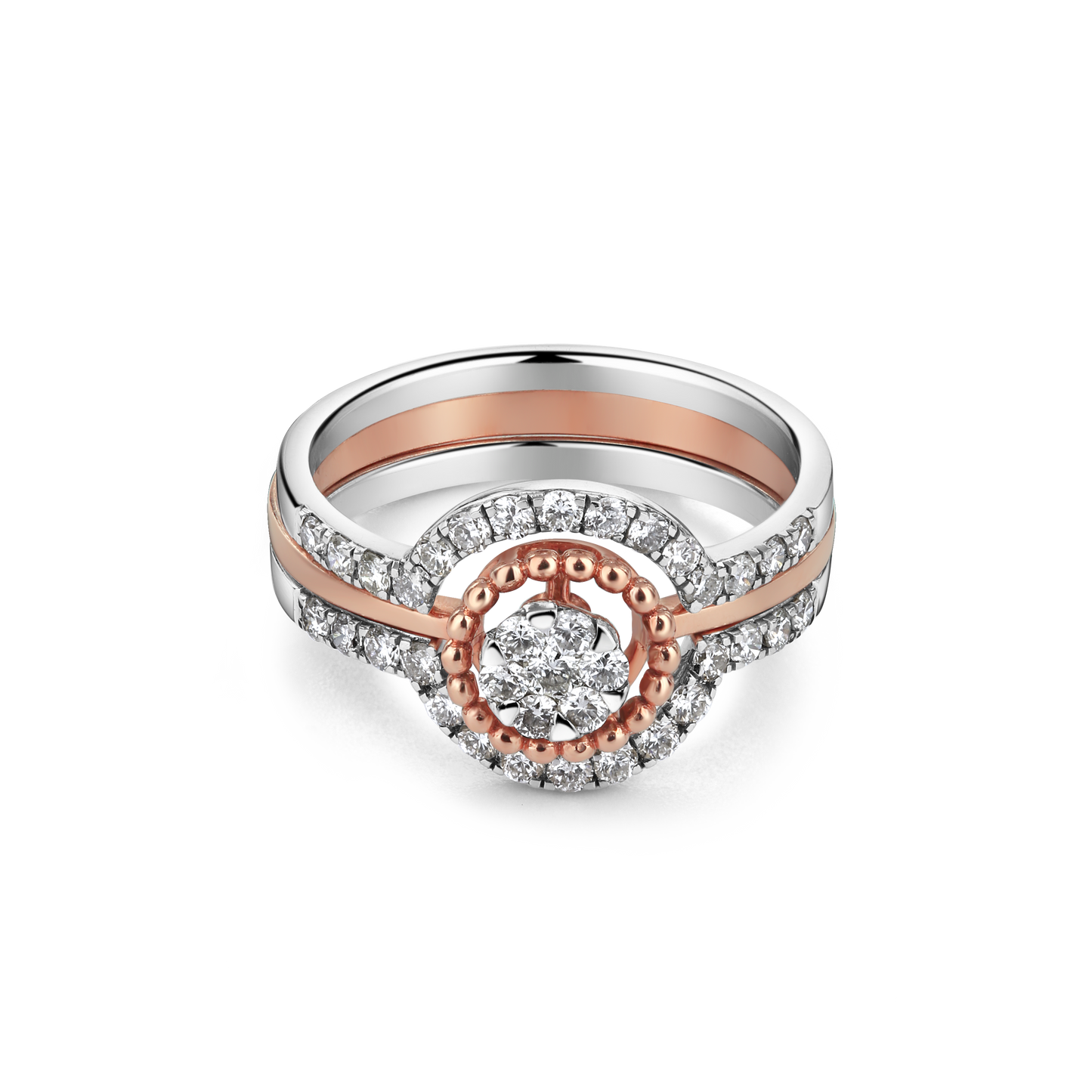 Triple Stack Diamond Ring