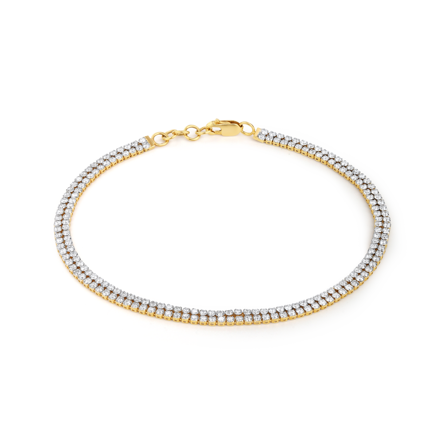Tennis lab diamond bracelet