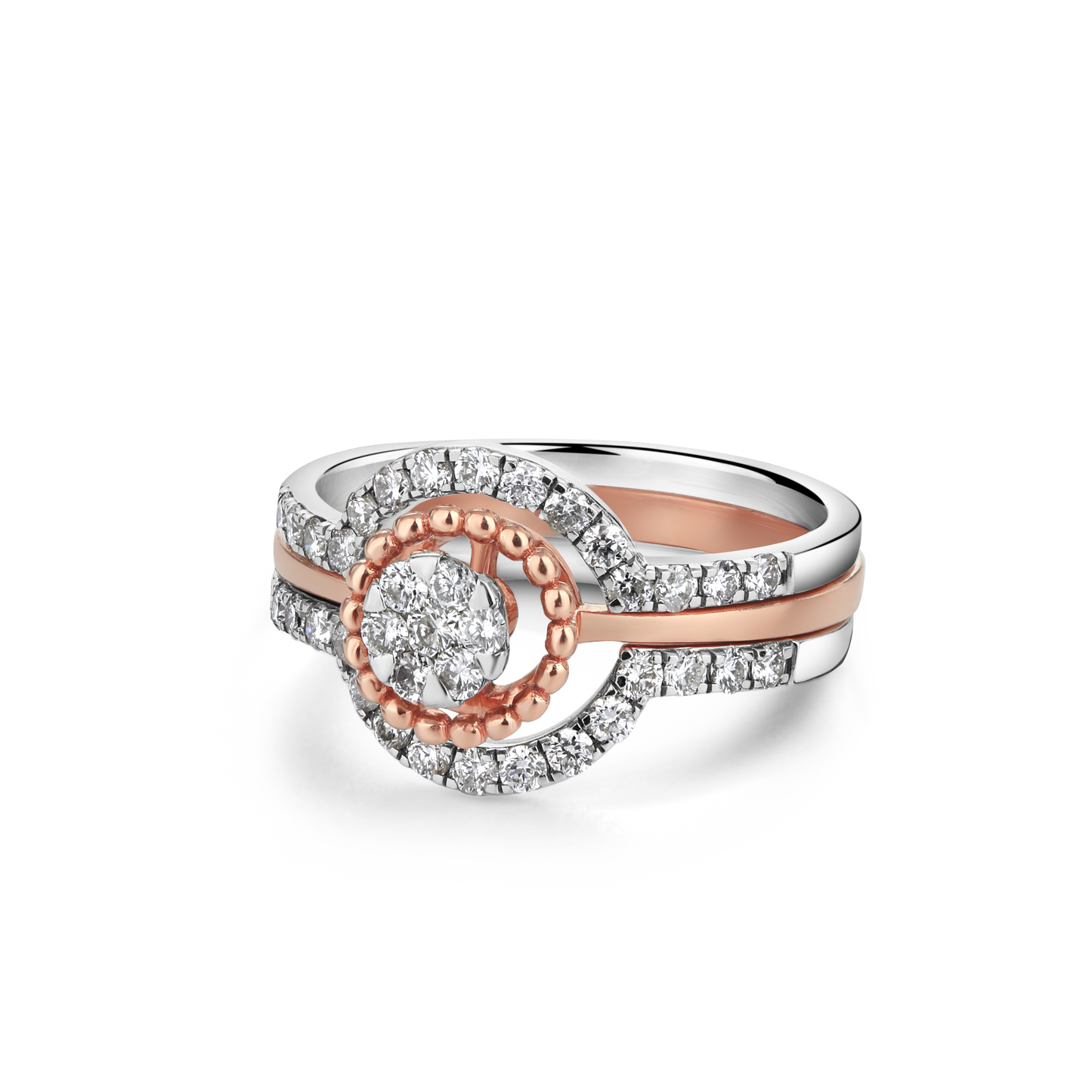 Triple Stack Diamond Ring