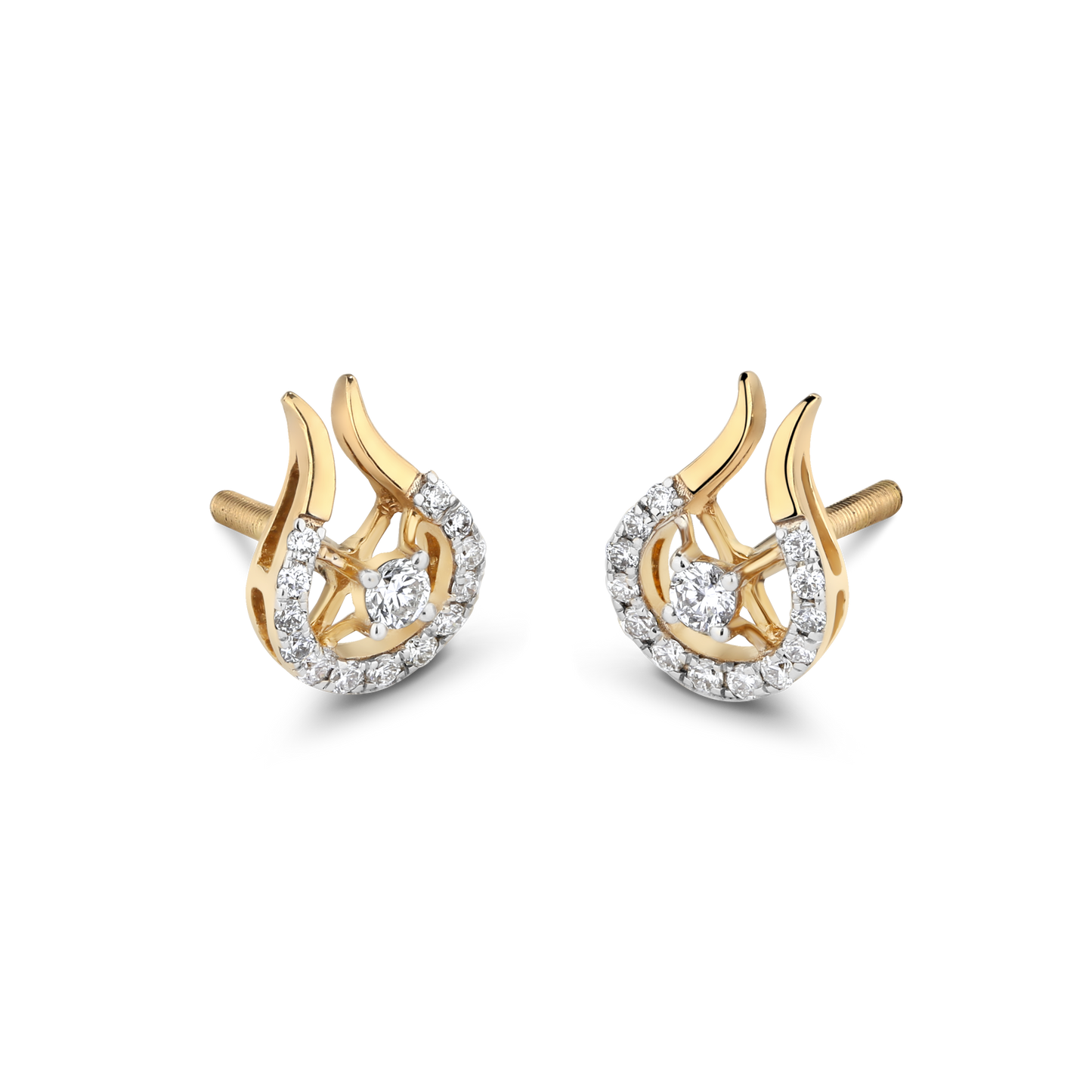 0.2ct Eternal Flame Diamond Studs