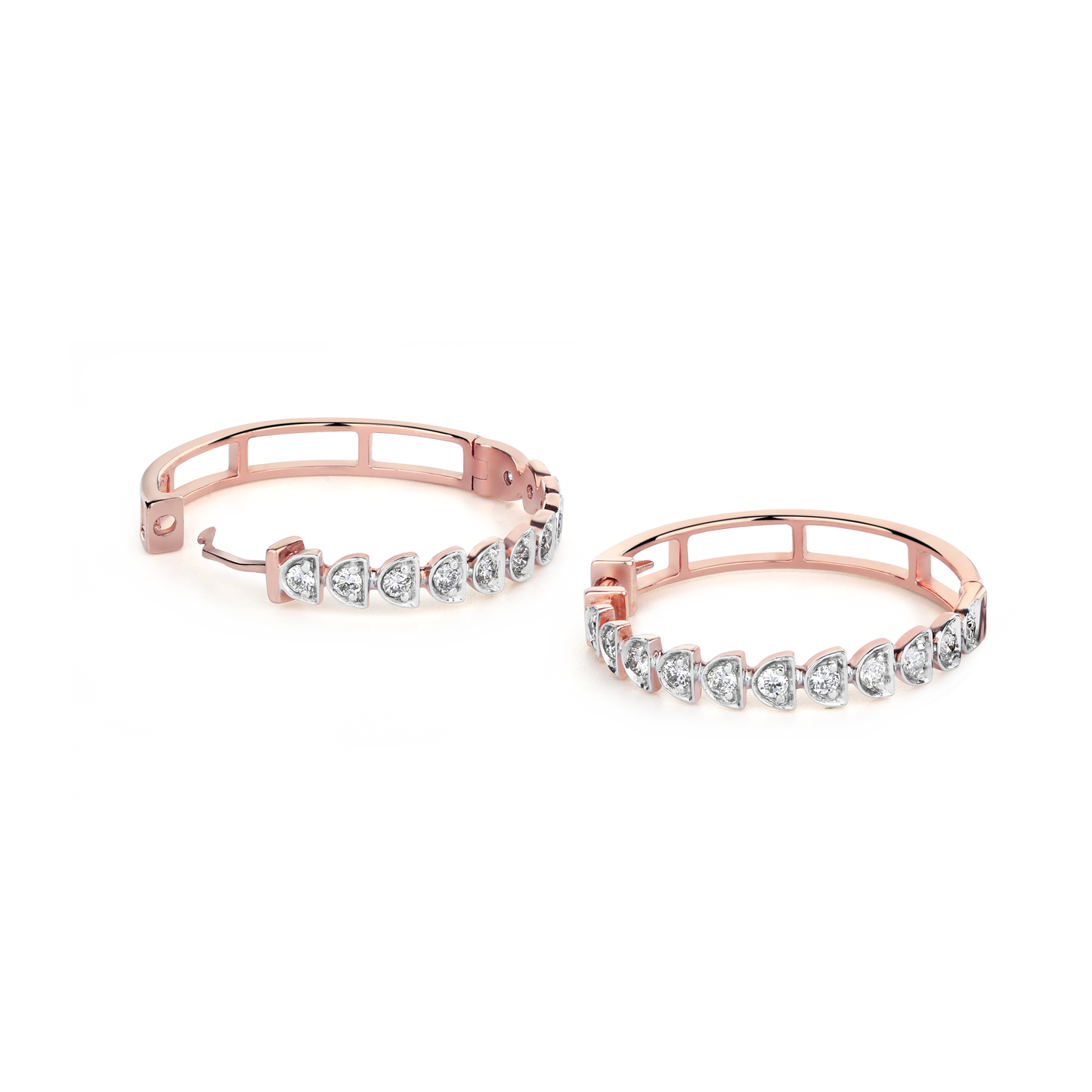 Radiant Loop Diamond Hoops