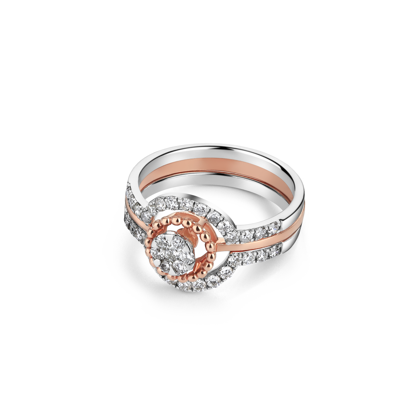 Triple Stack Diamond Ring