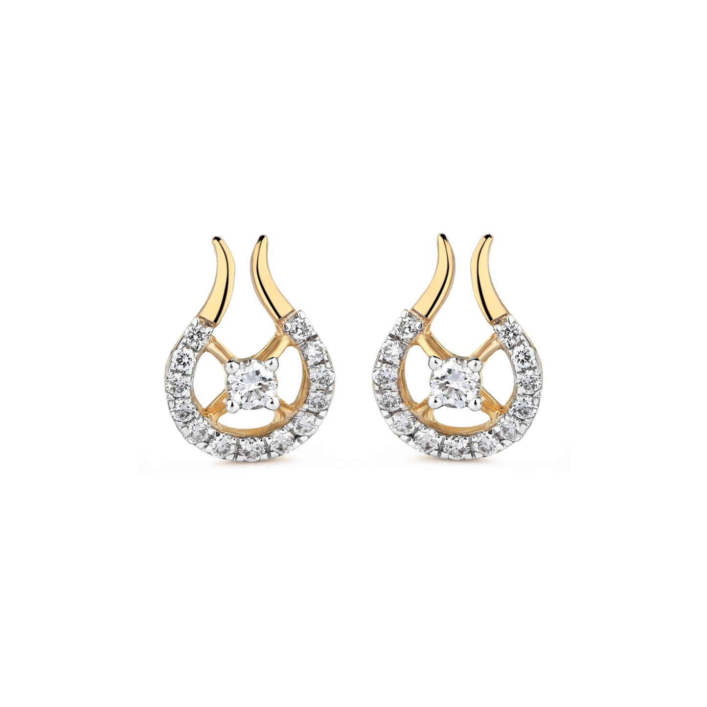0.2ct Eternal Flame Diamond Studs