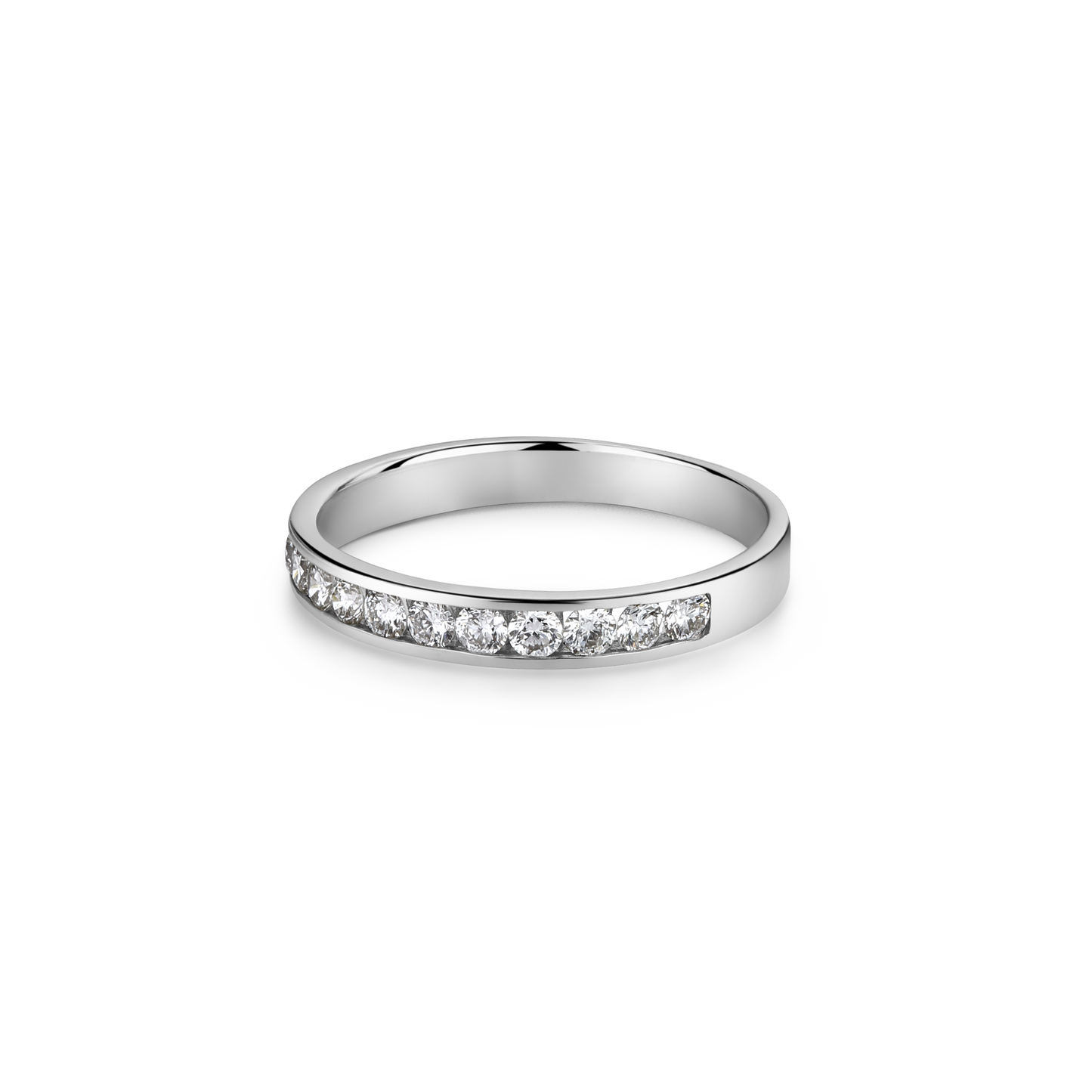 Glistening Classic Diamond Band