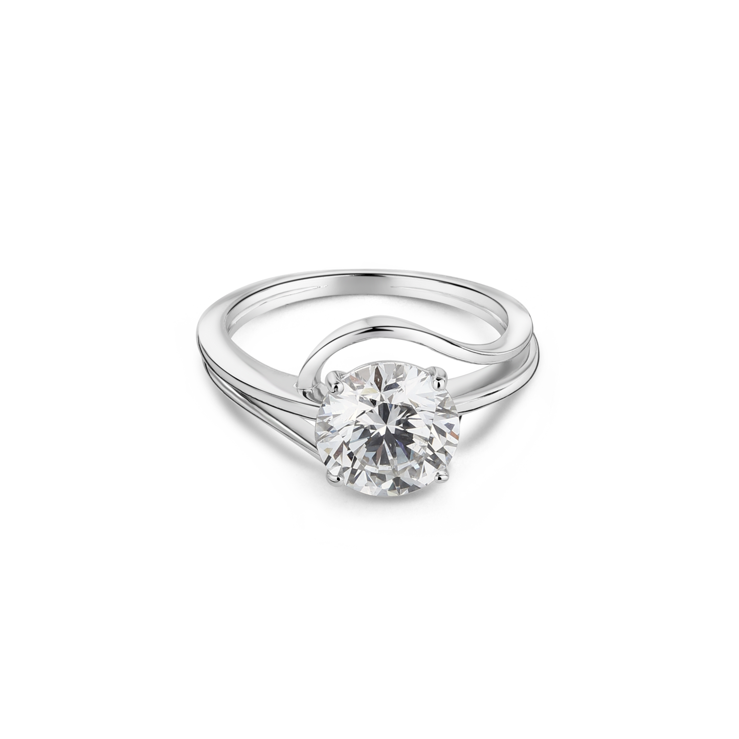 2.3ct Luminous Love Lab Diamond Ring