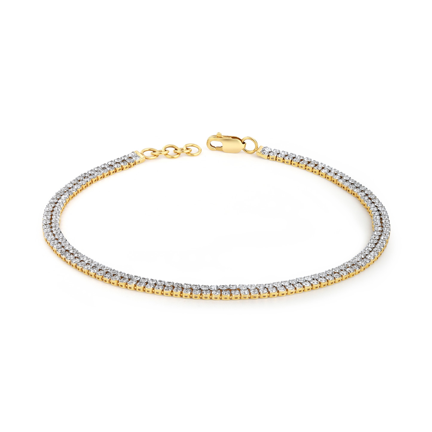 Tennis lab diamond bracelet