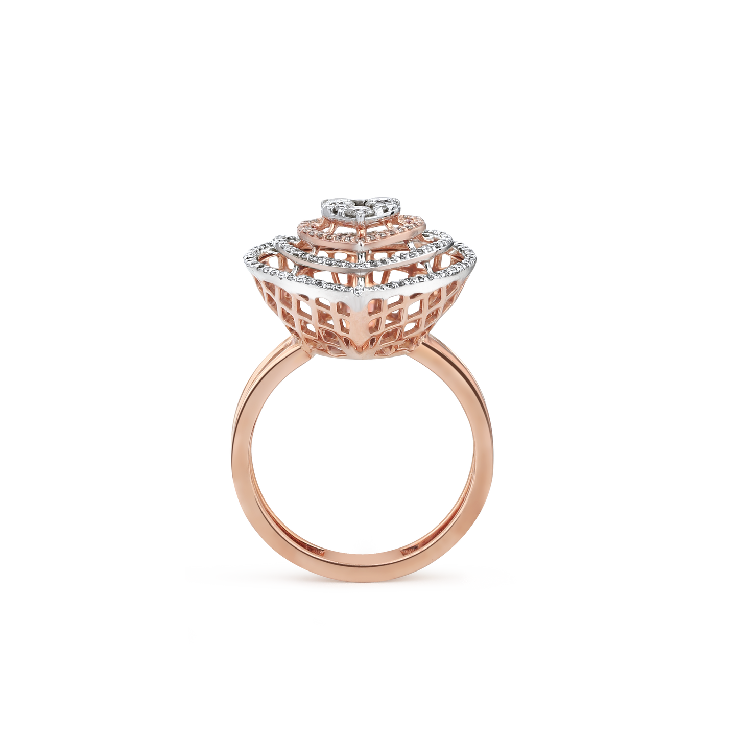 Heart-Shaped Engagement Ring
