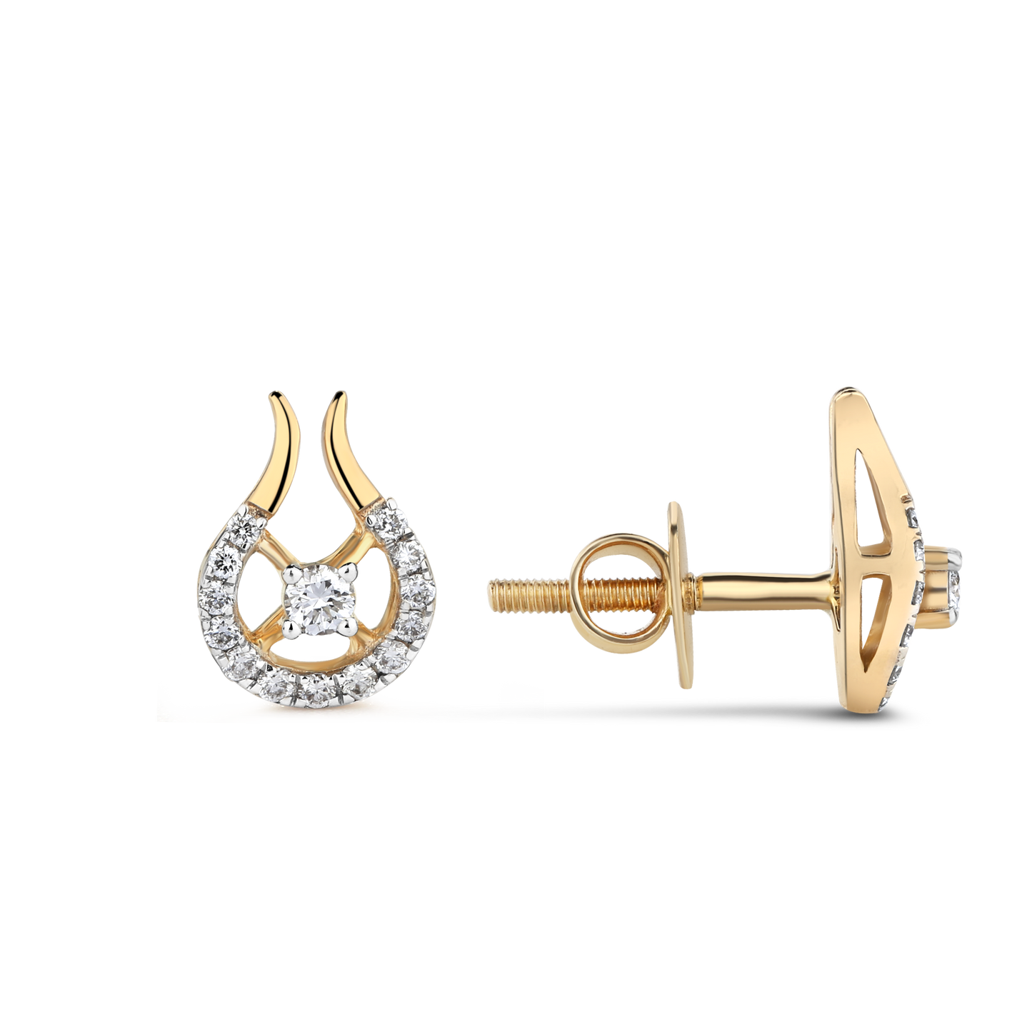 0.2ct Eternal Flame Diamond Studs
