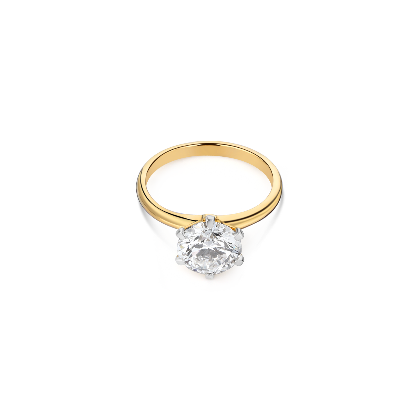 2ct Classic Solitaire Lab Diamond Ring