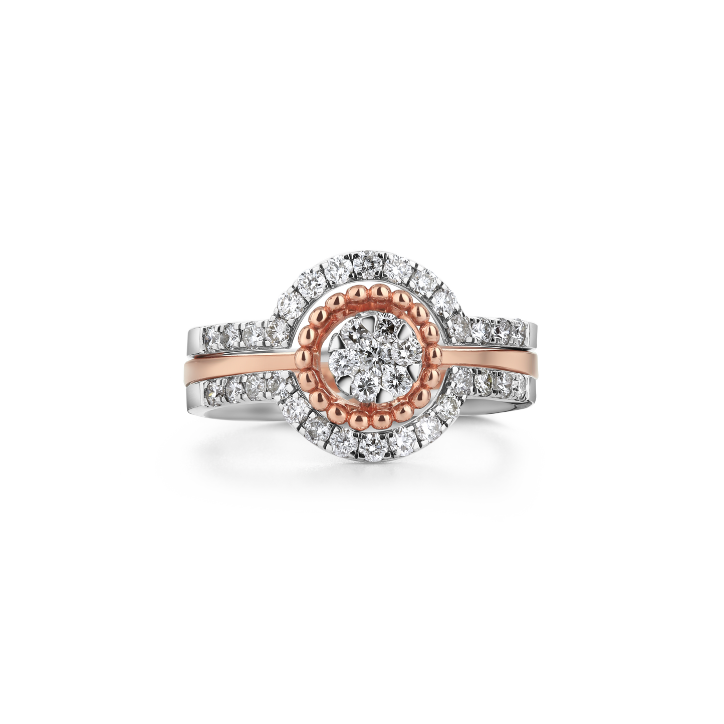 Triple Stack Diamond Ring