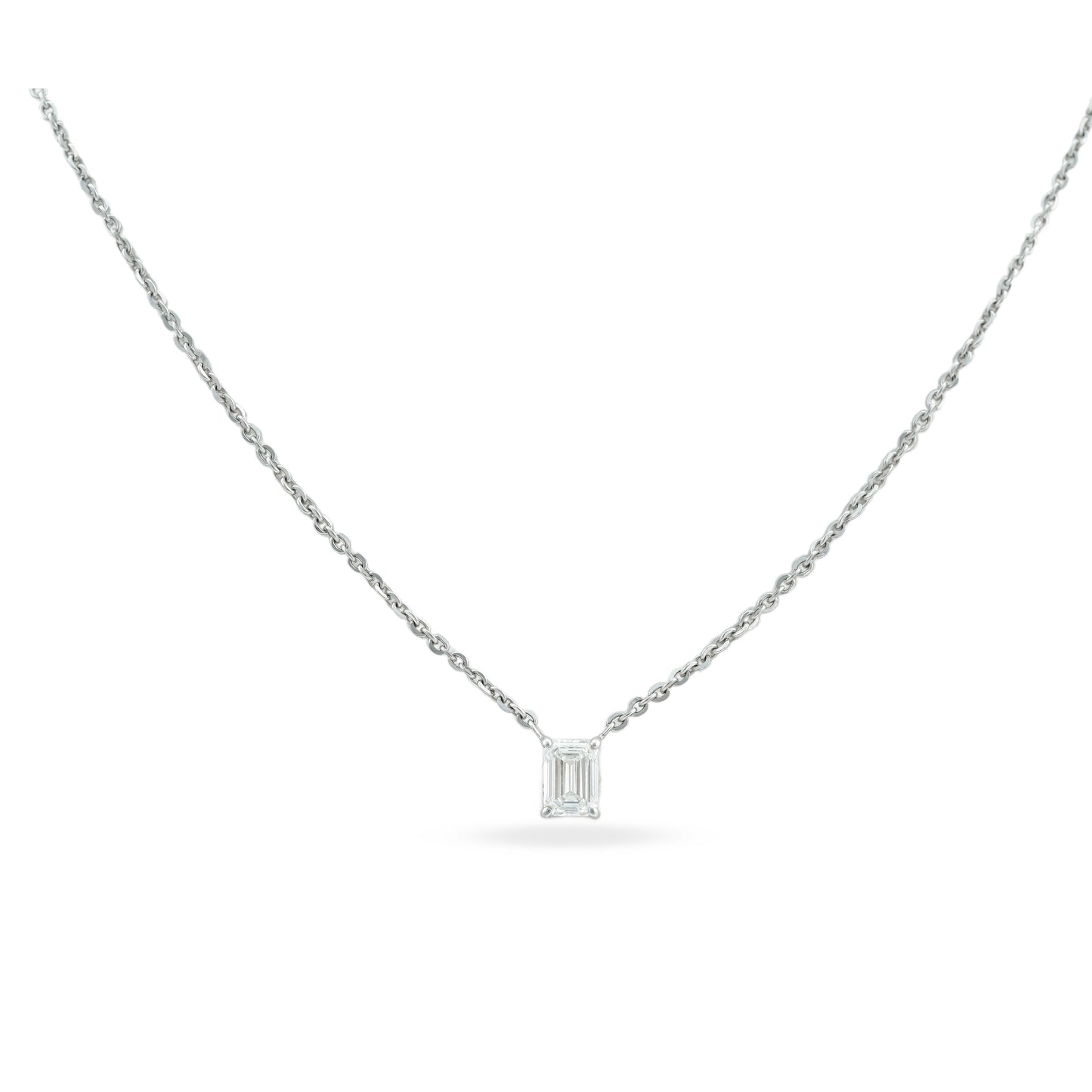 70 pointer Emerald Cut Diamond Pendant
