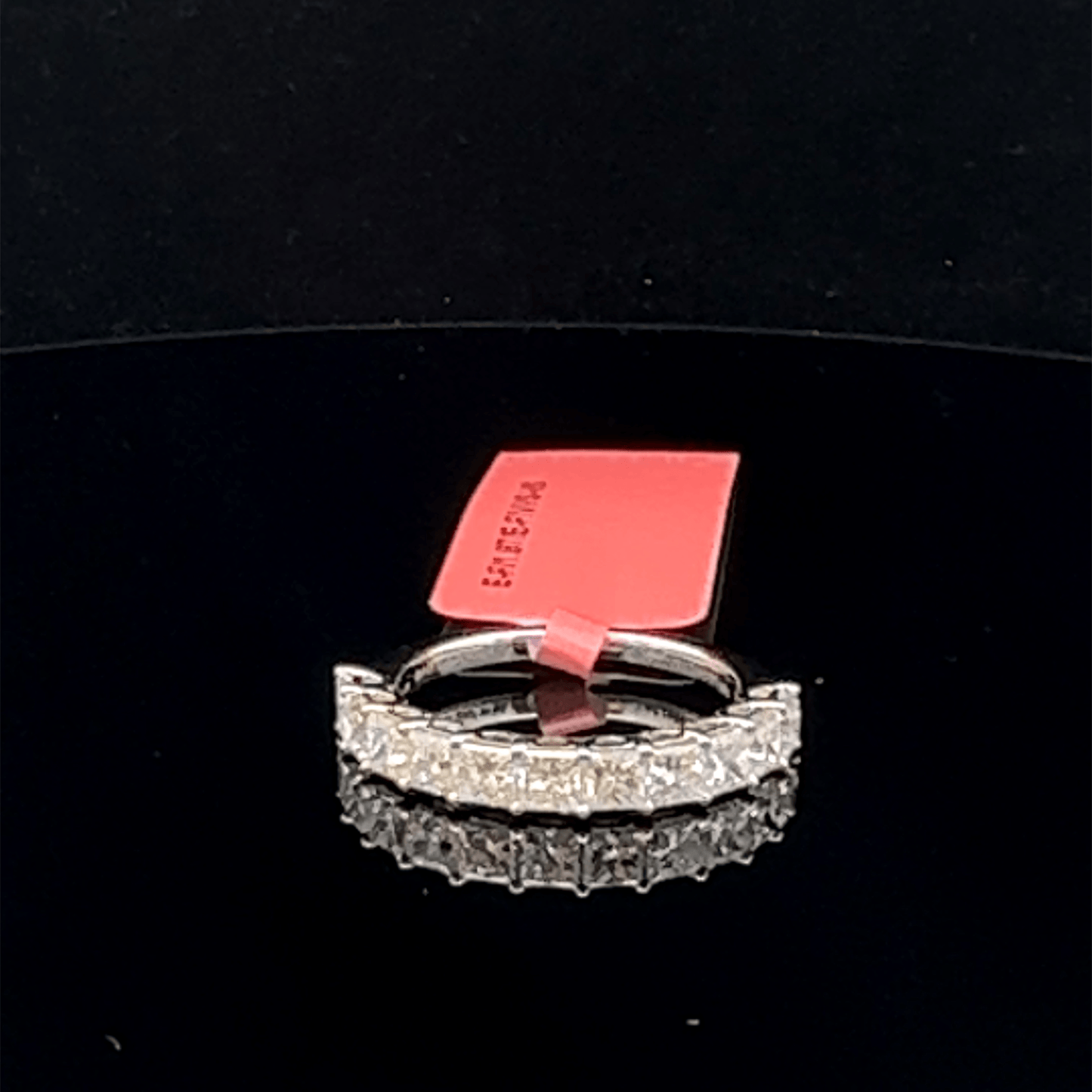 Princess-Cut Diamond Band