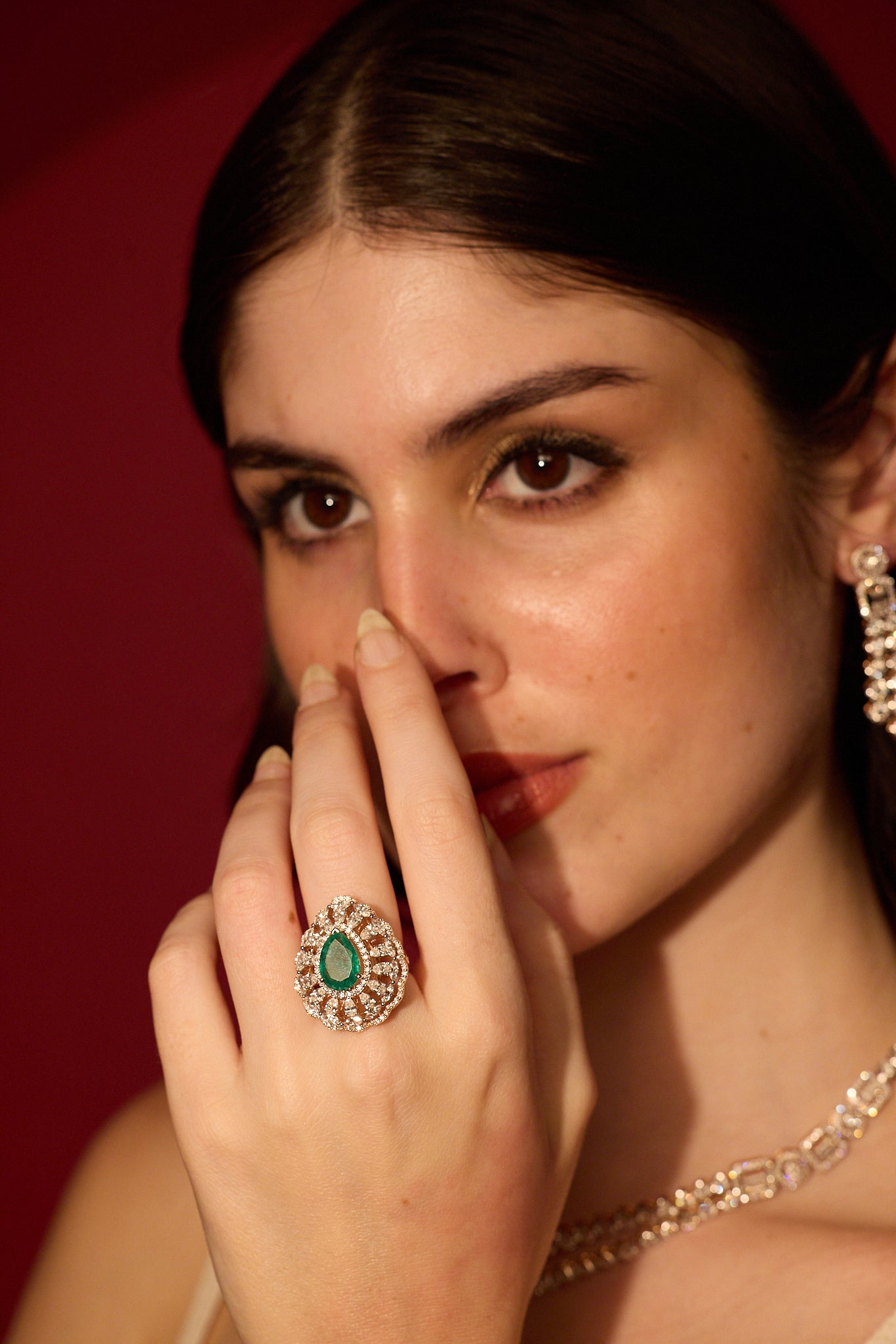 Emerald Serenity Ring