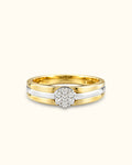 Majestic Diamond Cluster Men's Ring