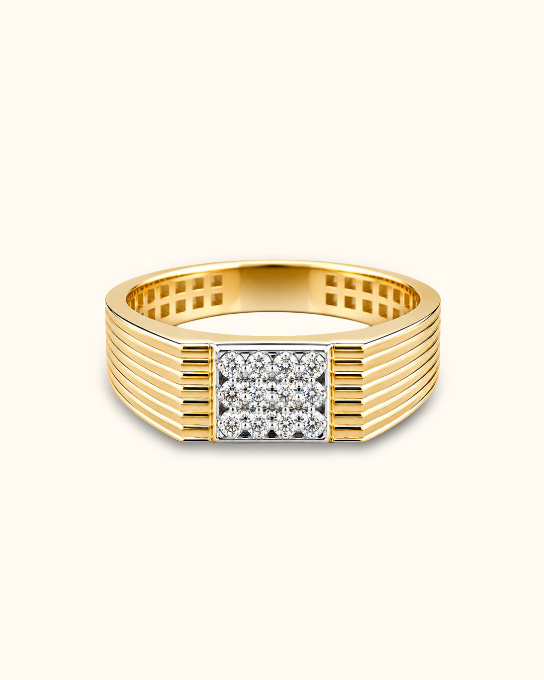 Royal Stride Diamond Men's Ring