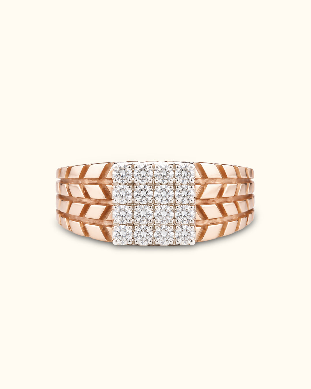 Imperial Cluster Diamond Men's Ring