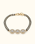 Trinity Halo Mangalsutra Bracelet