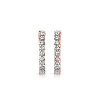 Radiant Loop Diamond Hoops