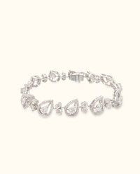 Pear Blossom Diamond Bracelet
