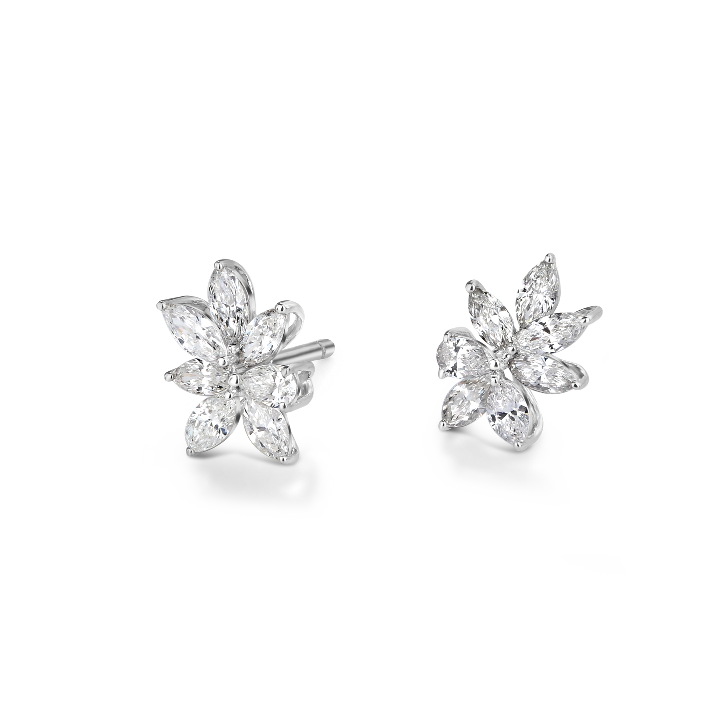 1ct Petal Radiance Diamond Studs