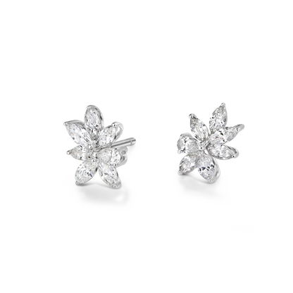 1ct Petal Radiance Diamond Studs