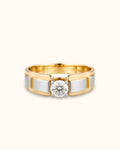 Majestic Solitaire Men's Ring