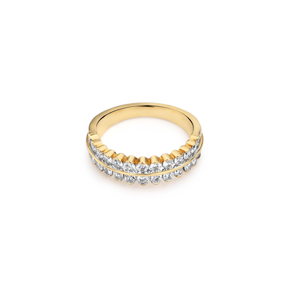 Dual Radiance Diamond Ring