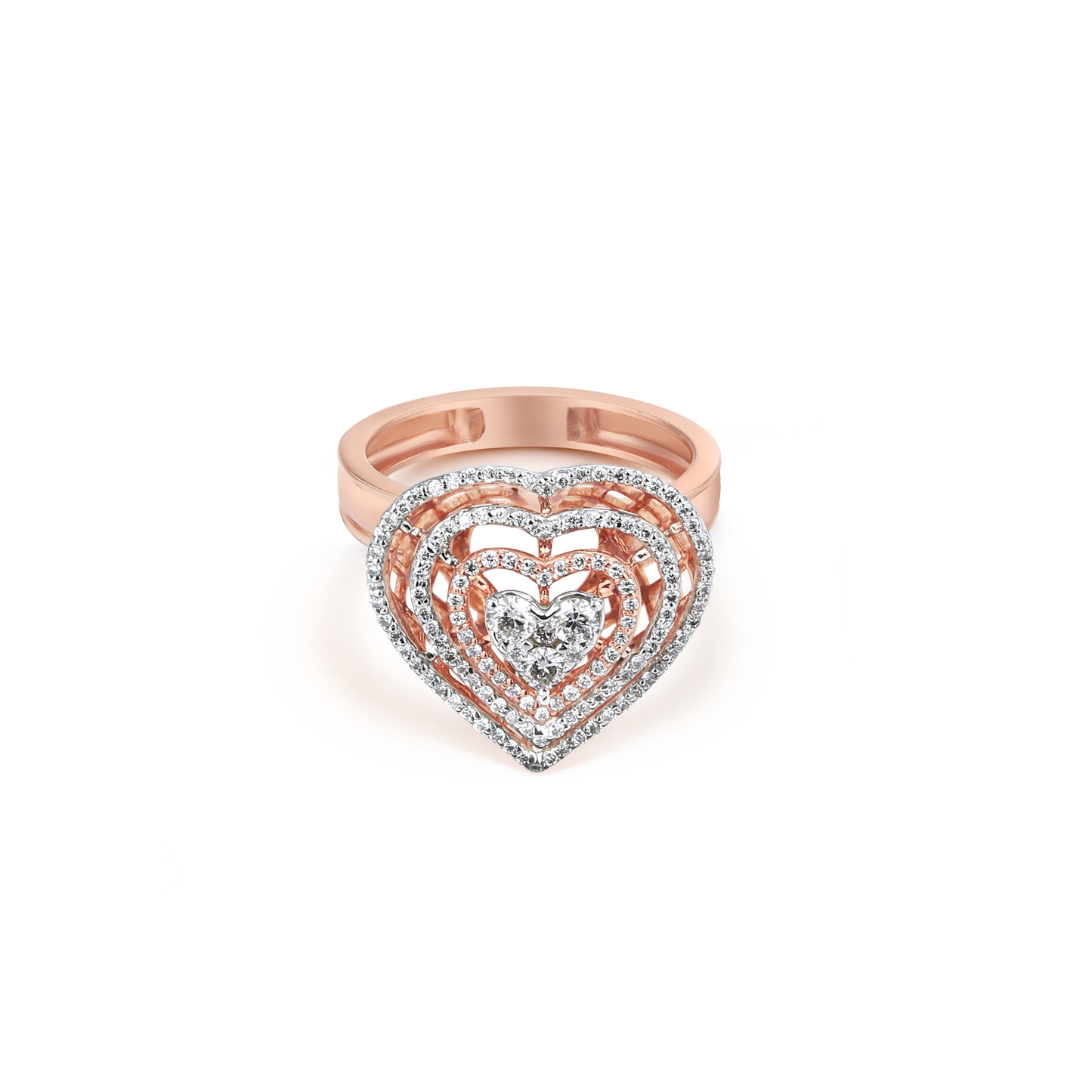 Heart-Shaped Engagement Ring