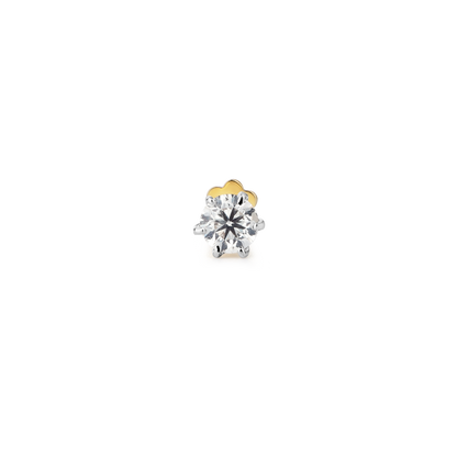 30-Pointer Lab Diamond Nose Pin