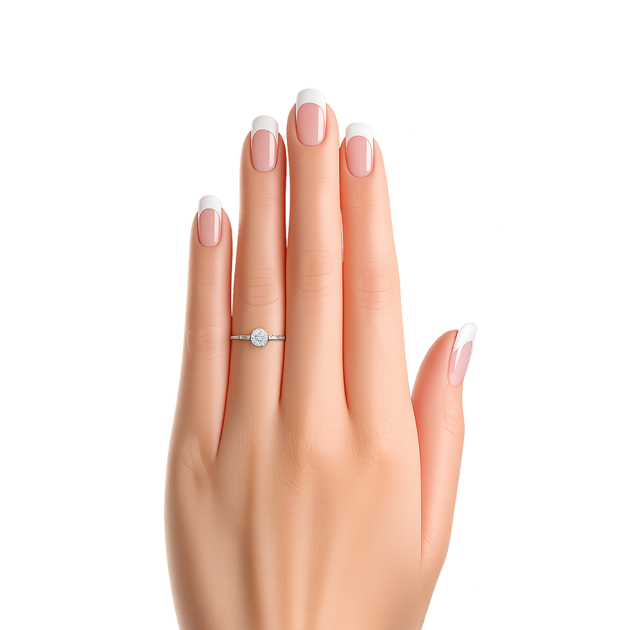 0.50ct carat diamond ring