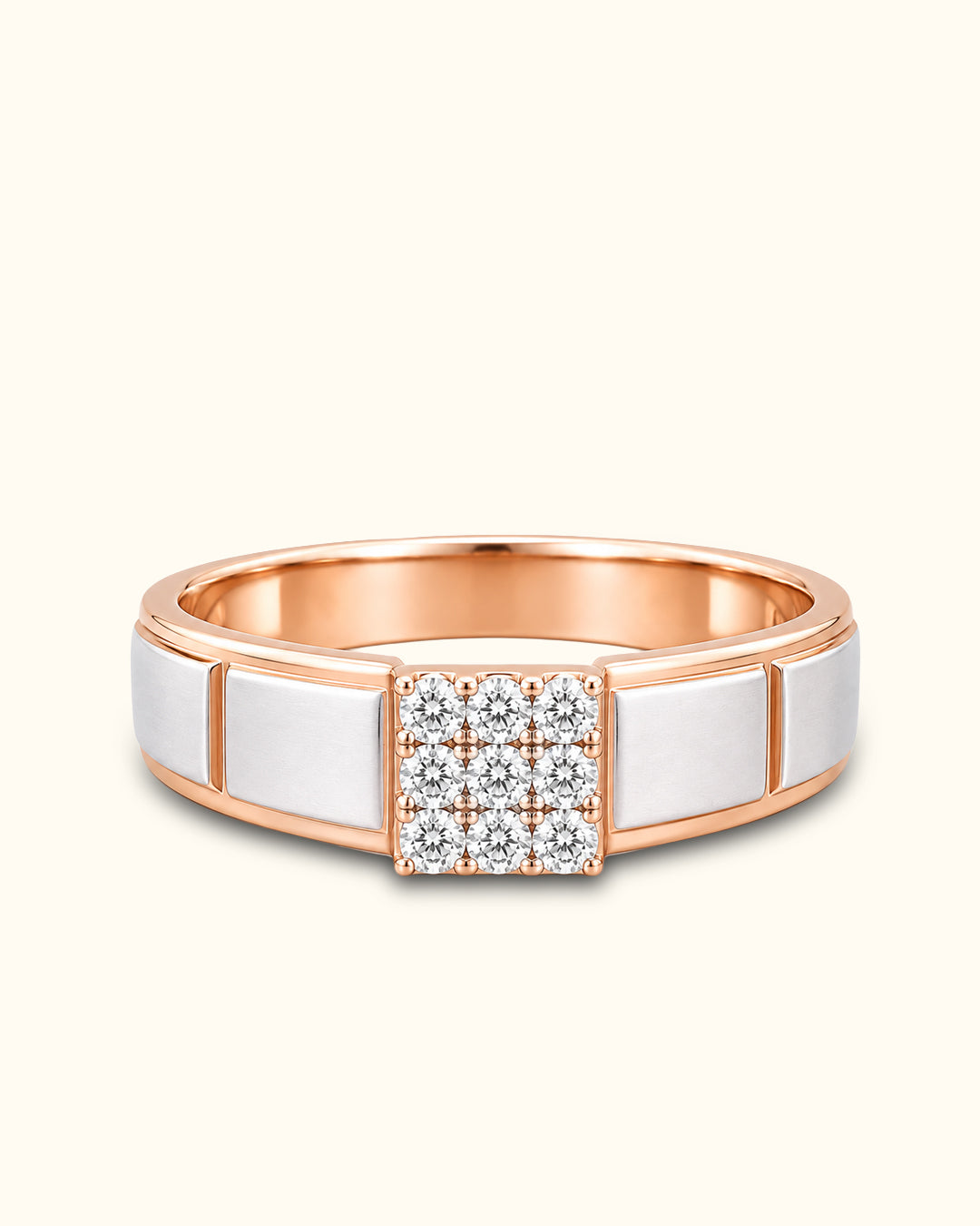 Prestige Diamond Cluster Men's Ring