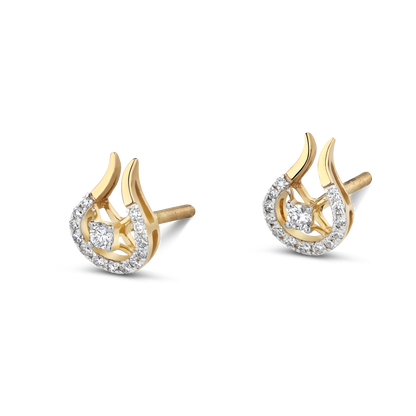 0.2ct Eternal Flame Diamond Studs