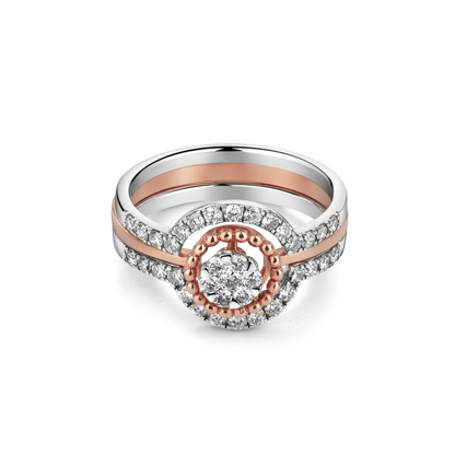 Triple Stack Diamond Ring