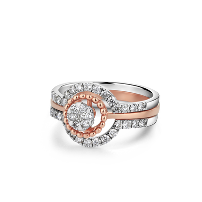 Triple Stack Diamond Ring