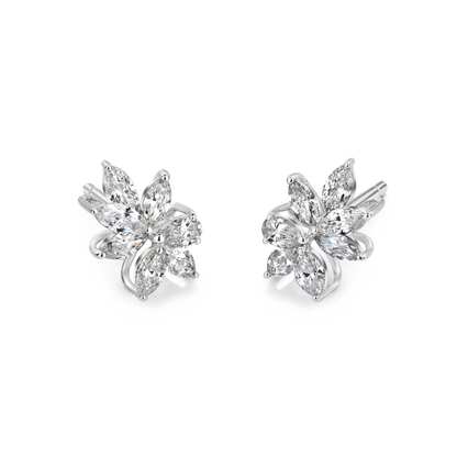 1ct Petal Radiance Diamond Studs