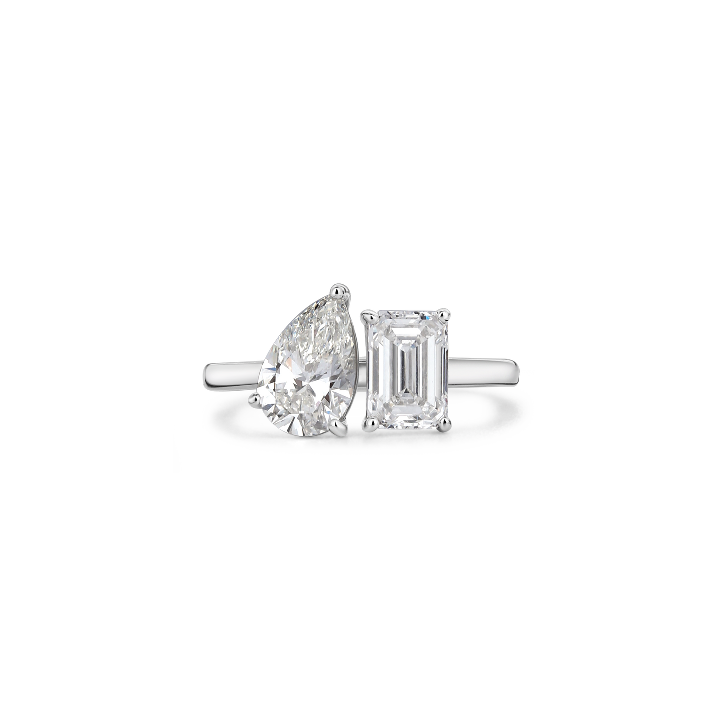 Toi-Et-Moi Lab Diamond ring