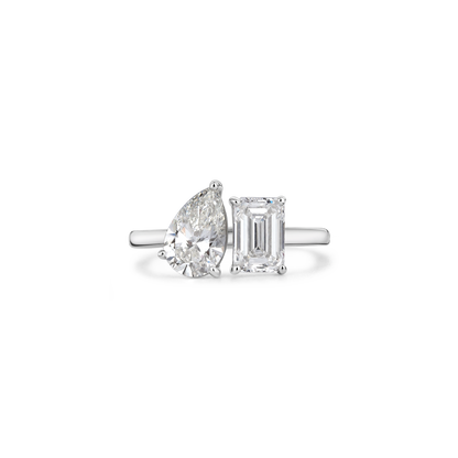 Toi-Et-Moi Lab Diamond ring