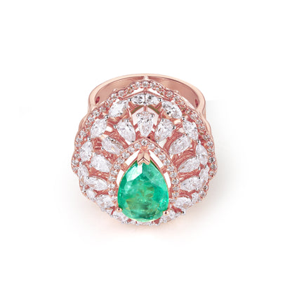 Emerald Serenity Ring