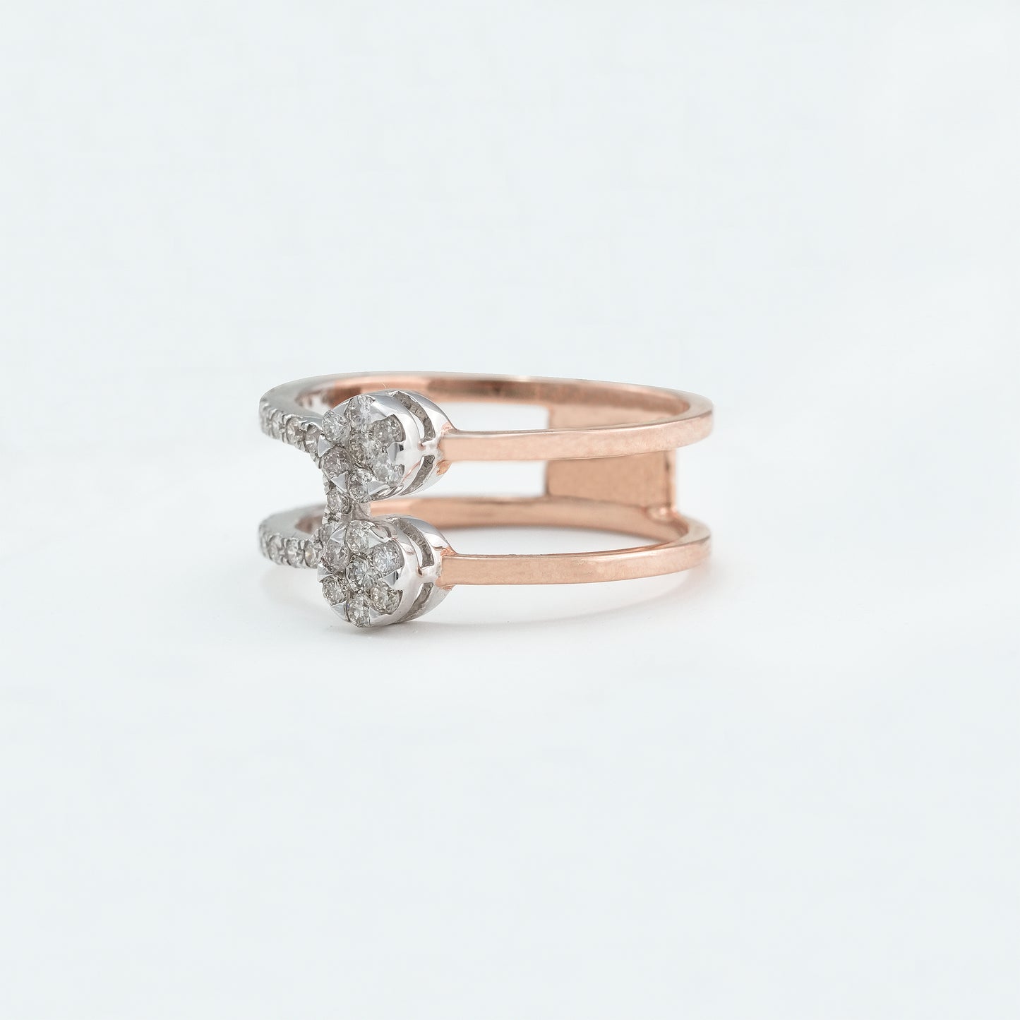 Aurora Duo Diamond Ring