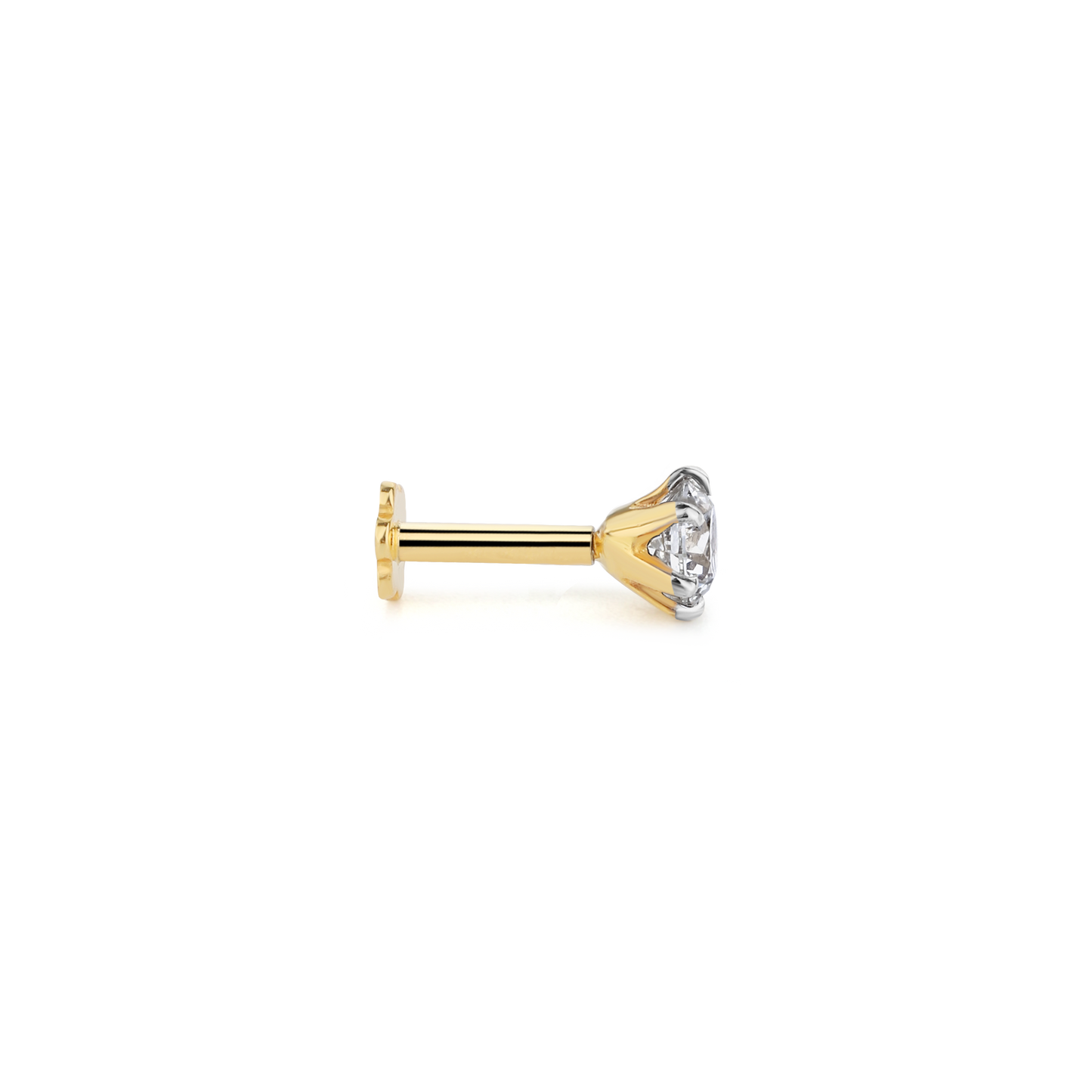 30-Pointer Lab Diamond Nose Pin