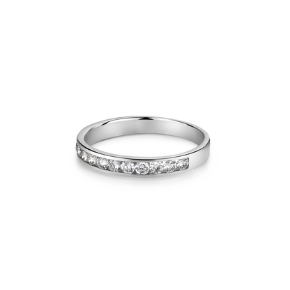 Glistening Classic Diamond Band