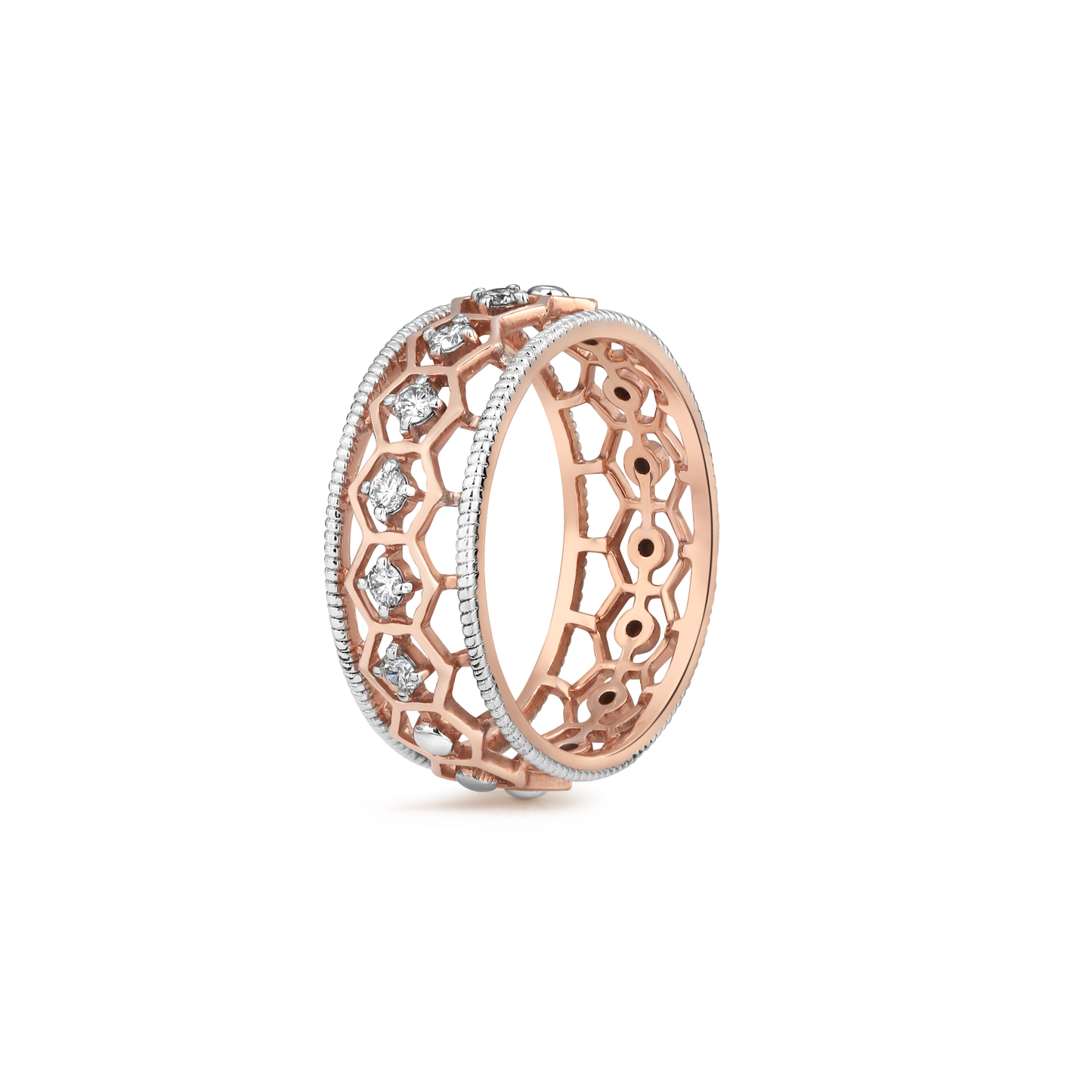 Linear Luxe Diamond Band