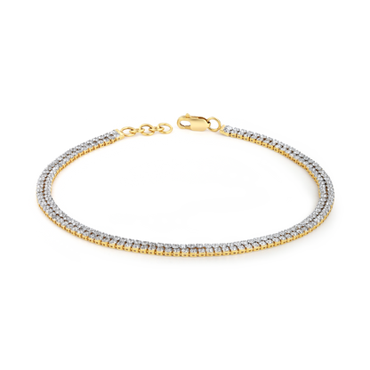 Tennis lab diamond bracelet
