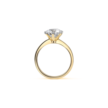 2ct Classic Solitaire Lab Diamond Ring